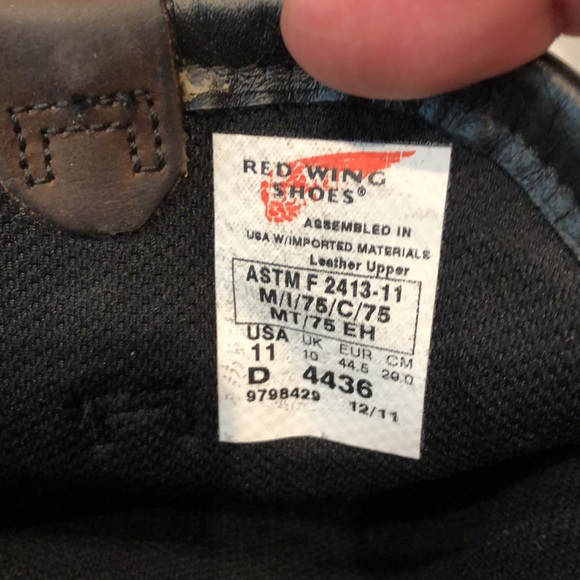 Redwing  pecos boots (steel toe) - Picture 5 of 6